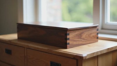 Eli Made Me a Walnut Box for Our Anniversary — and Wouldn't Charge Me for It