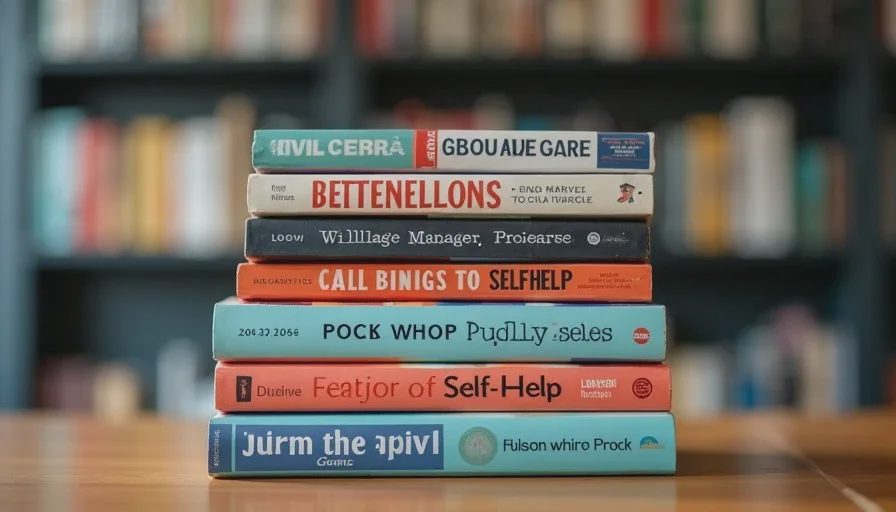 Gifts with hidden instructions – self-help books.
